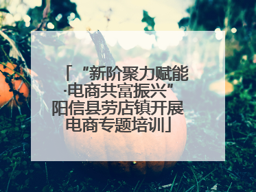 “新阶聚力赋能·电商共富振兴”阳信县劳店镇开展电商专题培训