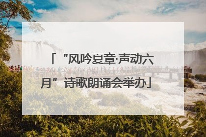 “风吟夏章·声动六月”诗歌朗诵会举办