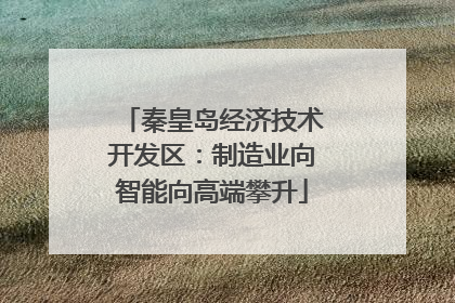 秦皇岛经济技术开发区：制造业向智能向高端攀升
