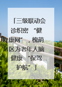 三级联动会诊织密 “健康网”，槐荫区为老年人脑健康 “保驾护航”