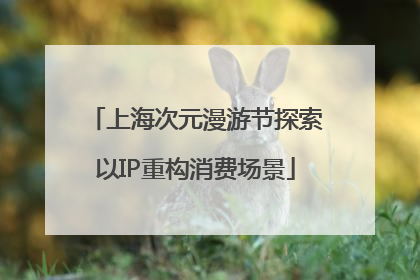 上海次元漫游节探索以IP重构消费场景