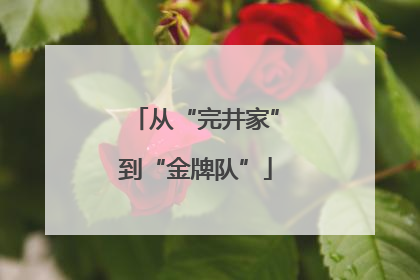 从“完井家”到“金牌队”