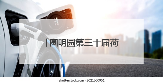 圆明园第三十届荷花节开幕，首次推出“荷梅”双花展