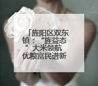 旌阳区双东镇：“旌益态”大米领航 优粮富民谱新篇