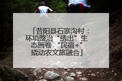 昔阳县石寨沟村：环境整治“绣出”生态画卷 “民宿+”撬动农文旅融合