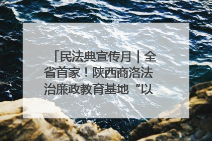 民法典宣传月｜全省首家！陕西商洛法治廉政教育基地“以案说纪”润人心