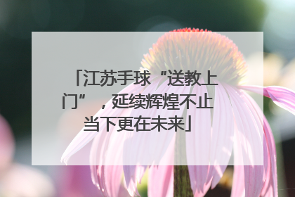 江苏手球“送教上门”，延续辉煌不止当下更在未来