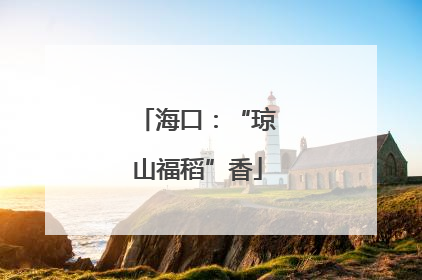 海口：“琼山福稻”香