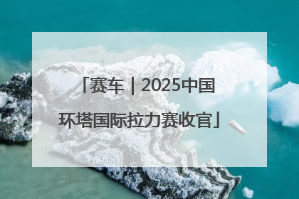 赛车｜2025中国环塔国际拉力赛收官