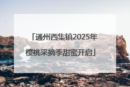 通州西集镇2025年樱桃采摘季甜蜜开启