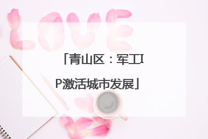 青山区：军工IP激活城市发展