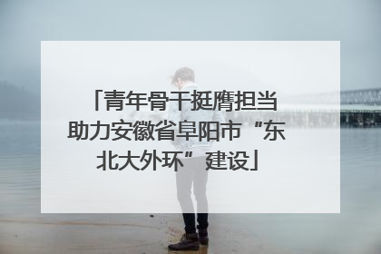 青年骨干挺膺担当 助力安徽省阜阳市“东北大外环”建设