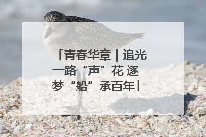 青春华章｜追光一路“声”花 逐梦“船”承百年