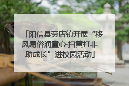 阳信县劳店镇开展“移风易俗润童心·扫黄打非助成长”进校园活动